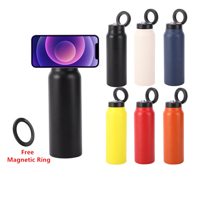 Grip Go™ Magnetic Phone Mount Water Bottle